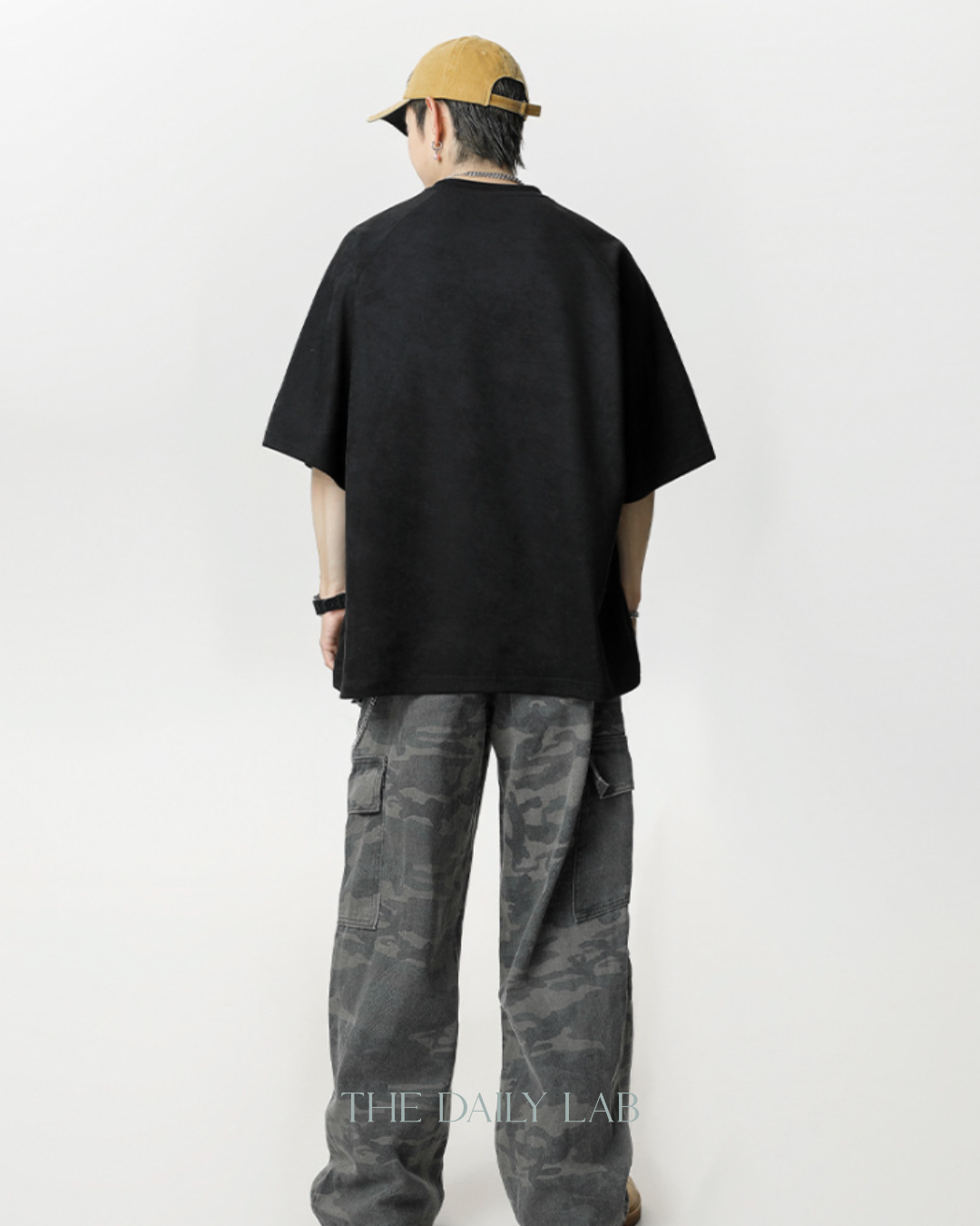 American Retro Tee in Black