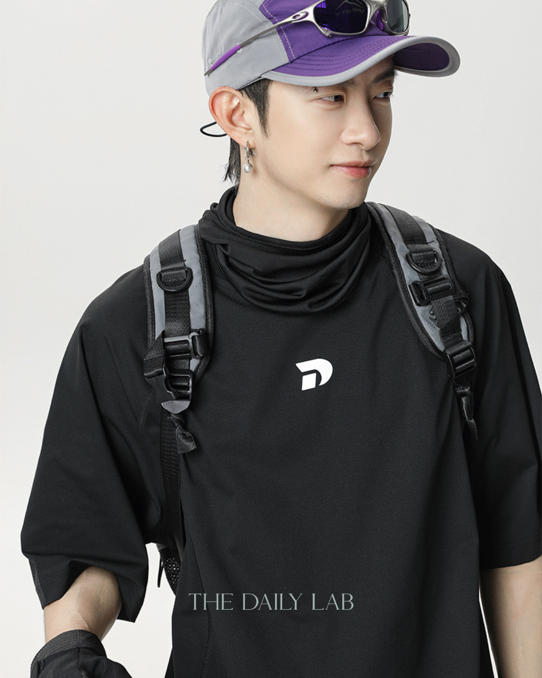 ArcFlow Quick-Dry T-Shirt in Black
