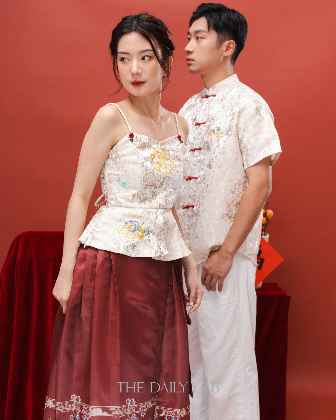 Pleated Mamian Dress