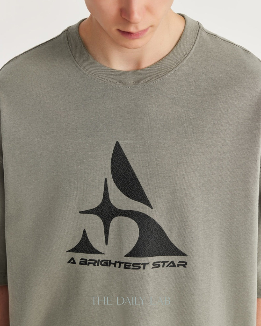 A Brightest Star Oversized Tee in Grey