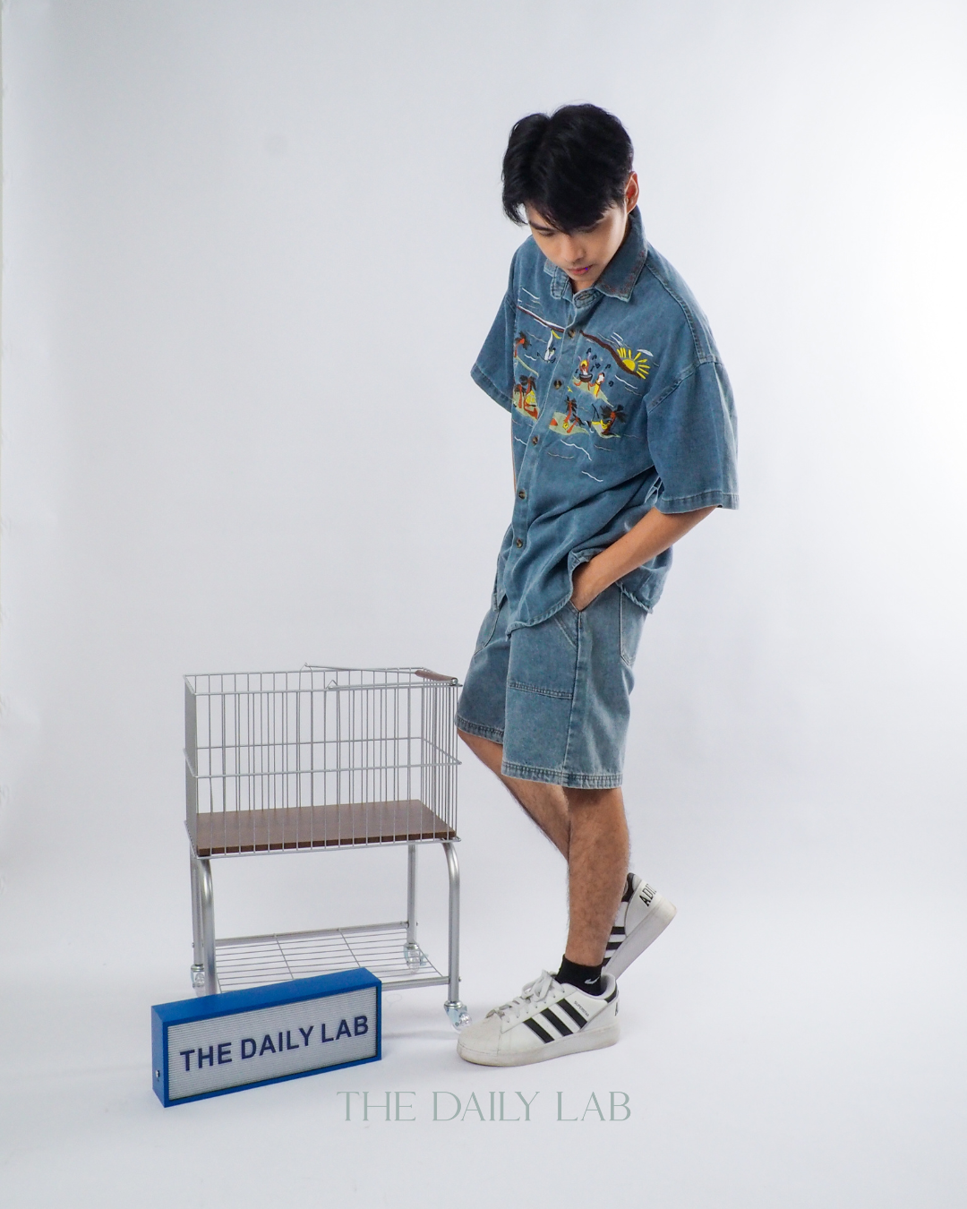 Urban Style Loose Denim Shorts