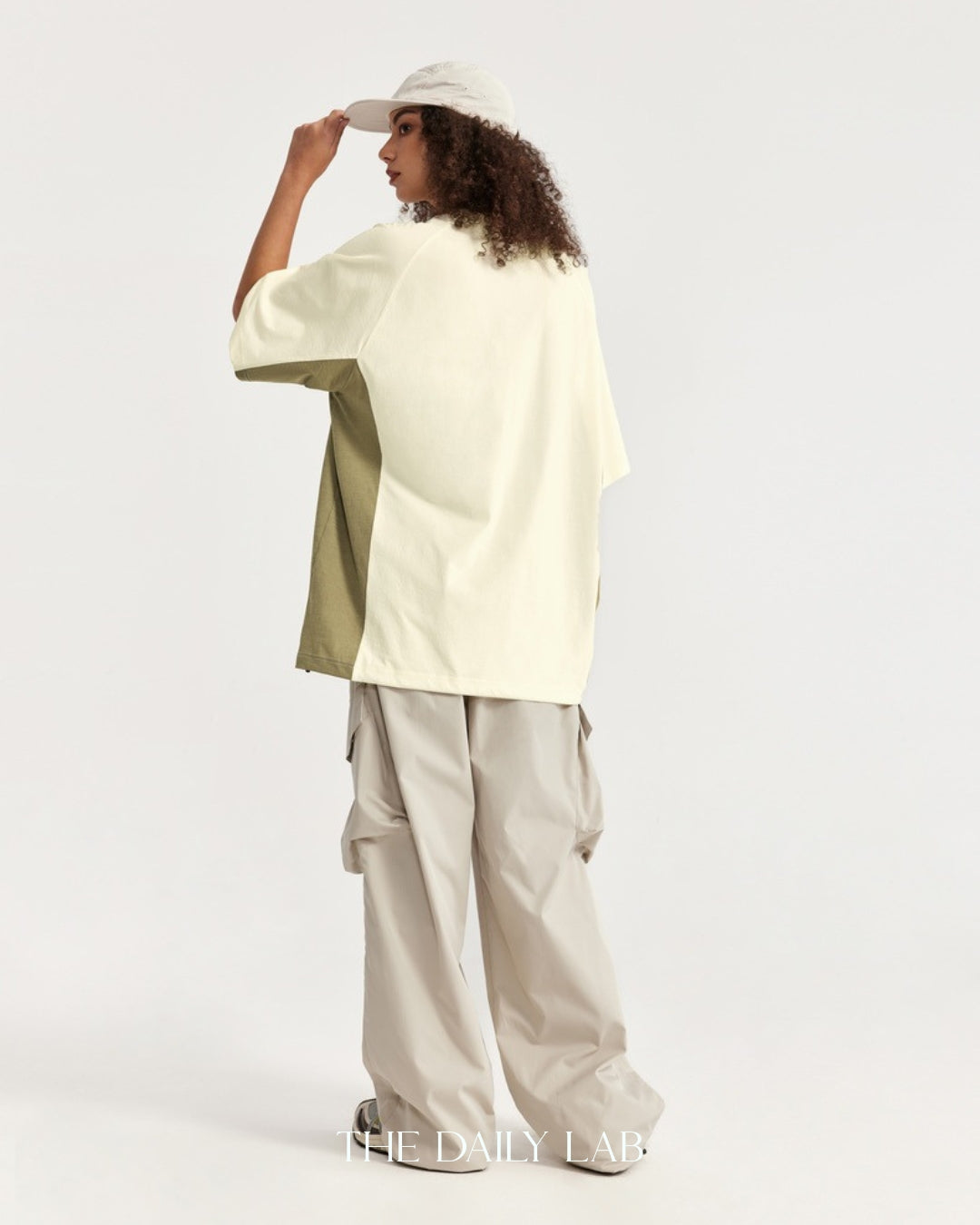 Troublemaker Loose Tee in Beige