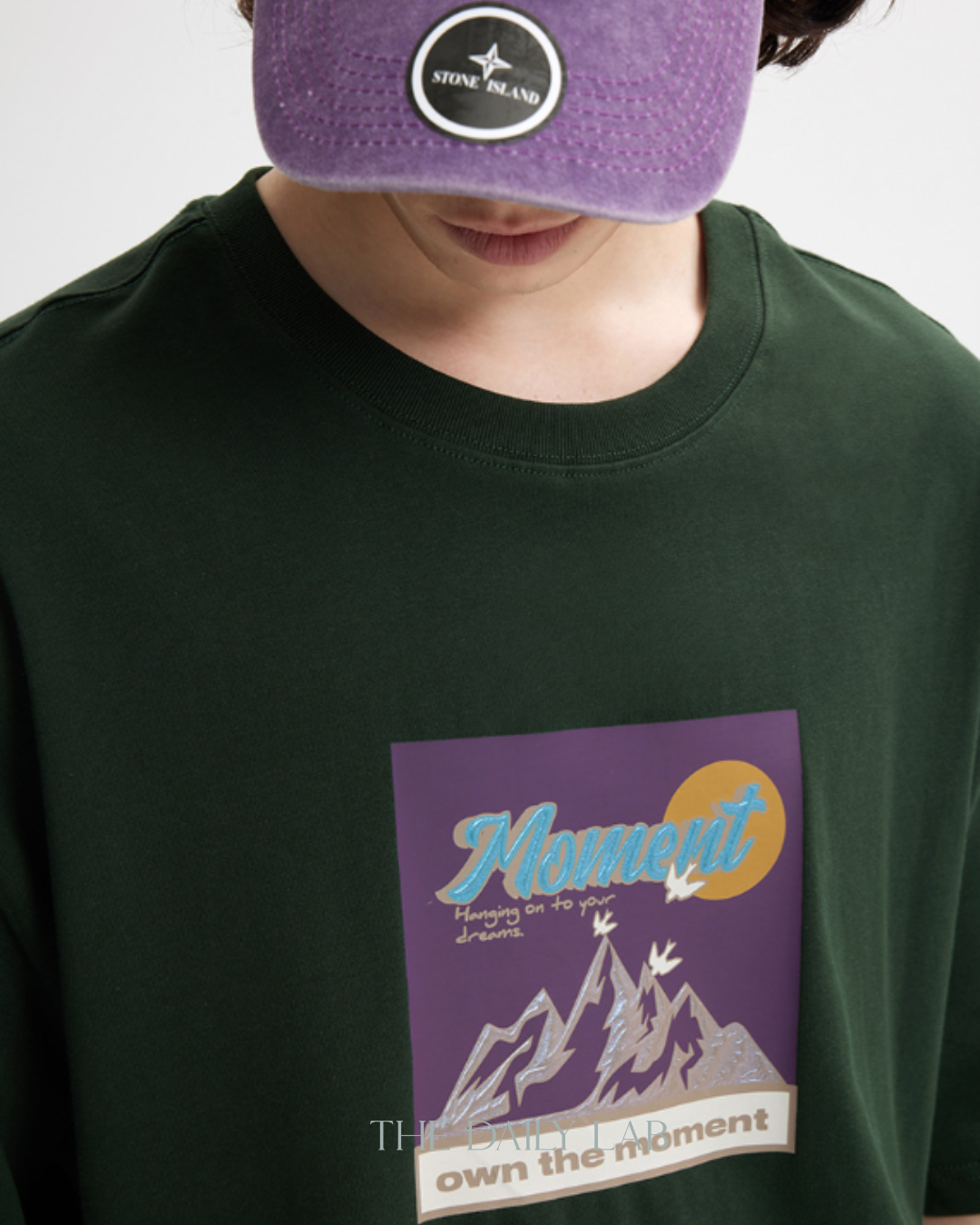 Own The Moment Tee in Dark Green