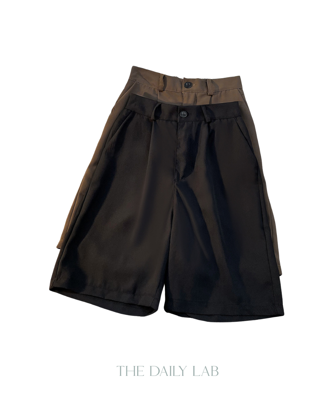 Buttoned Suit Shorts
