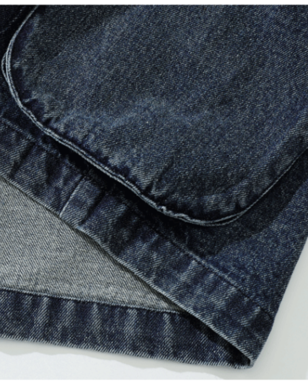 Casual V-Neck Denim Cardigan