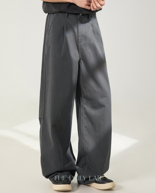 Heritage Utility Straight Pants in Grey