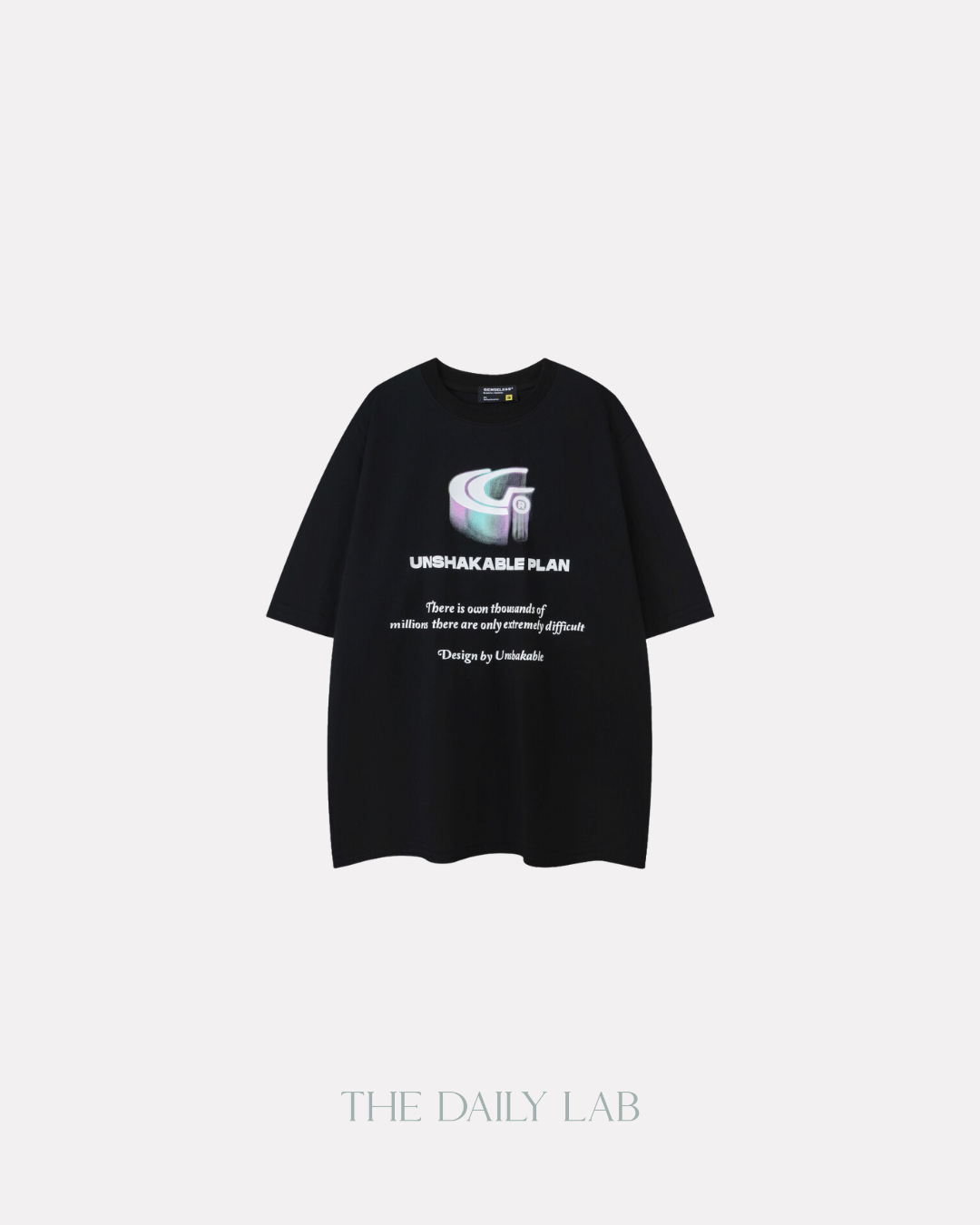Unshakable Plan Oversized Tee