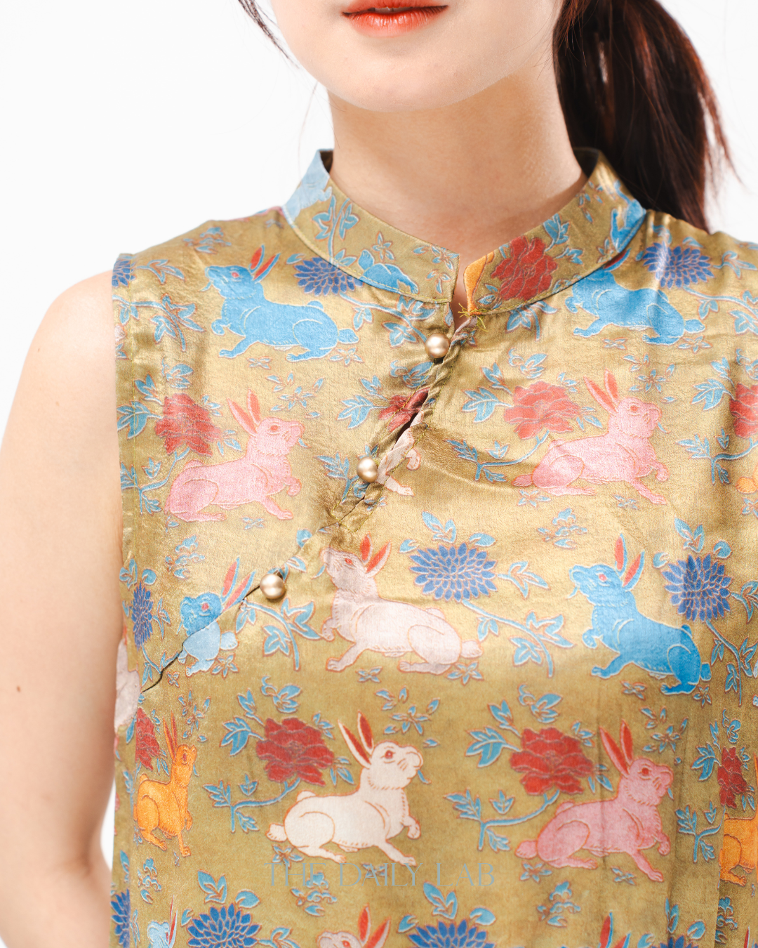 Golden Peony Layered Top