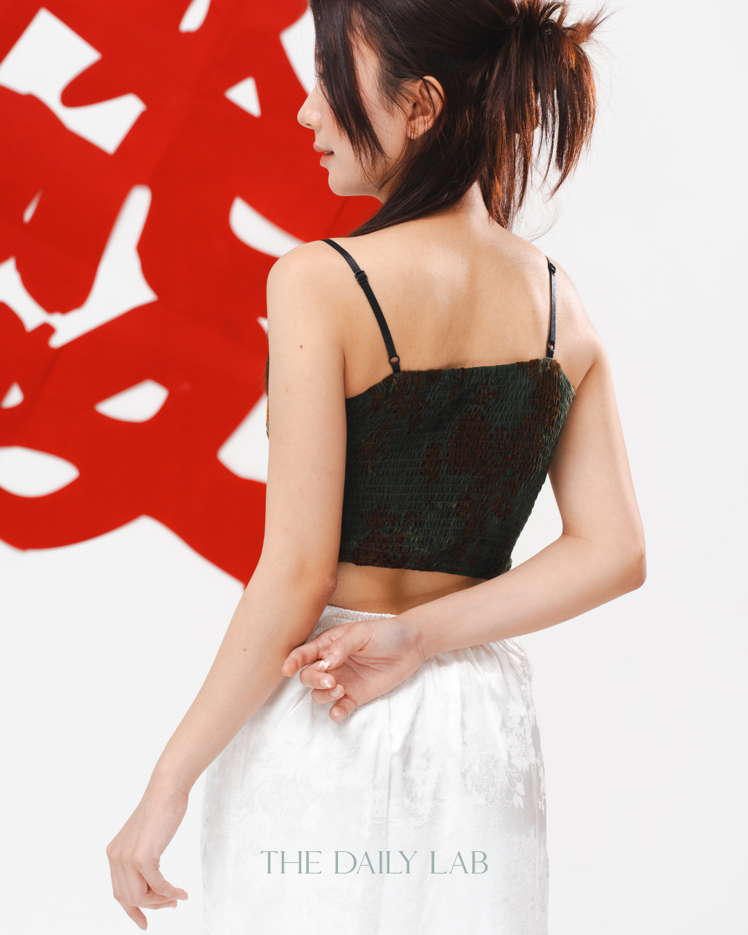 Emerald Bloom Cami Top