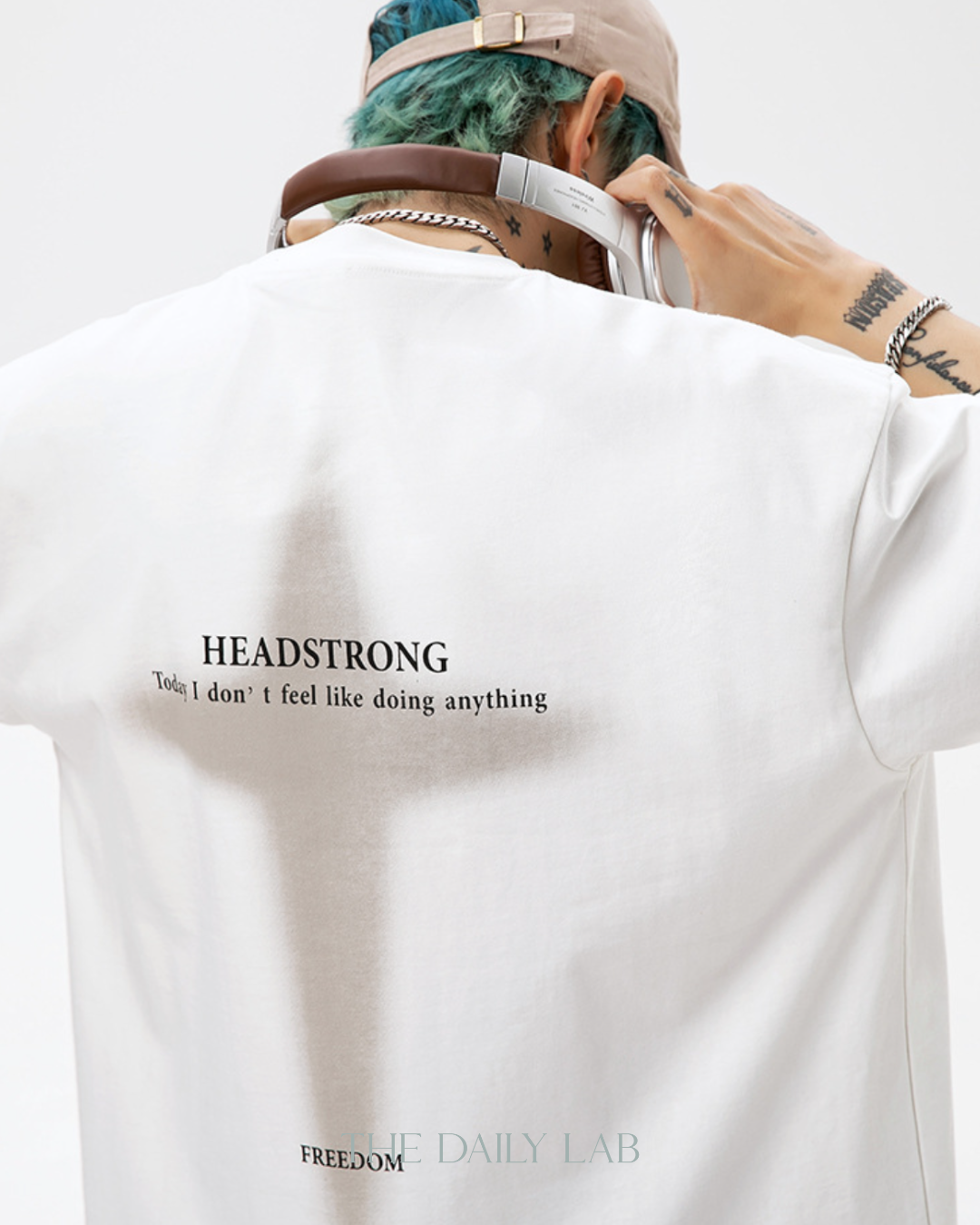 Headstrong Relaxed Tee in White