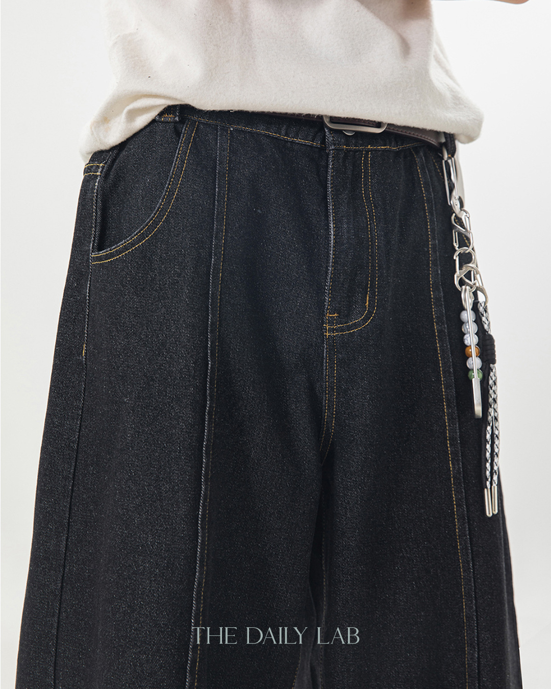 Vintage Star Baggy Denim Pants