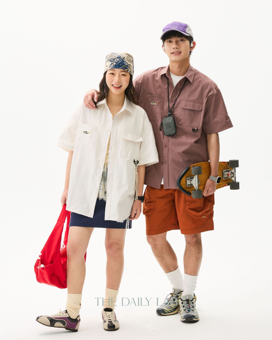 Minnow Cotton Overshirt in Brown