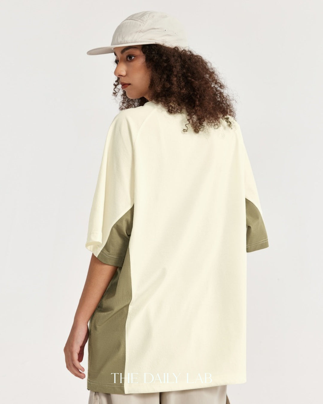 Troublemaker Loose Tee in Beige