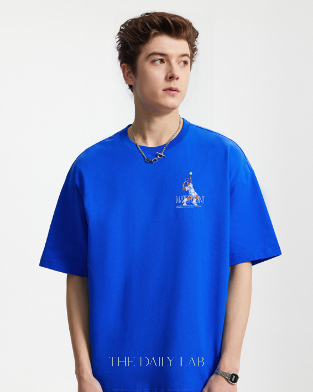 MATCHPOINT Graphic Tee in Blue