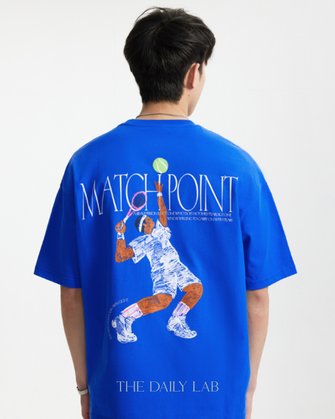 MATCHPOINT Graphic Tee in Blue