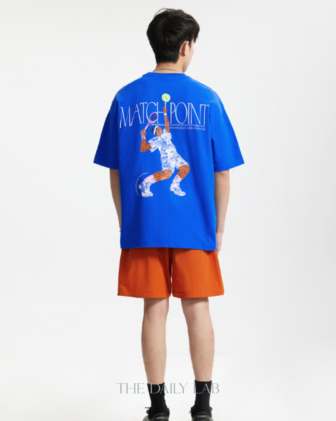 MATCHPOINT Graphic Tee in Blue