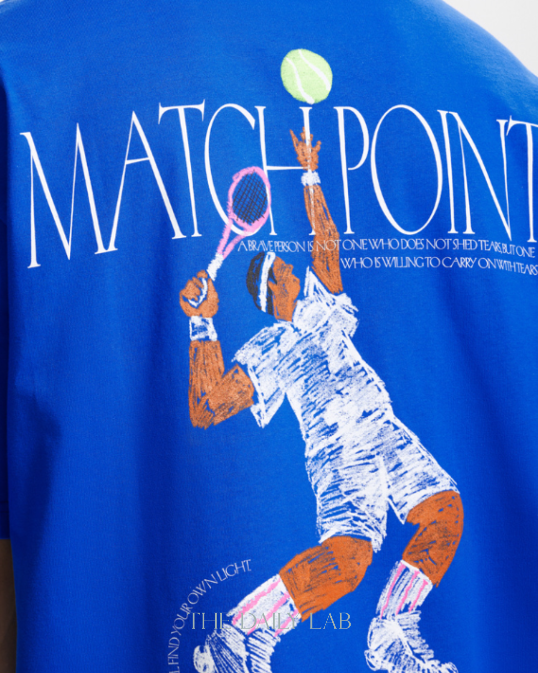 MATCHPOINT Graphic Tee in Blue