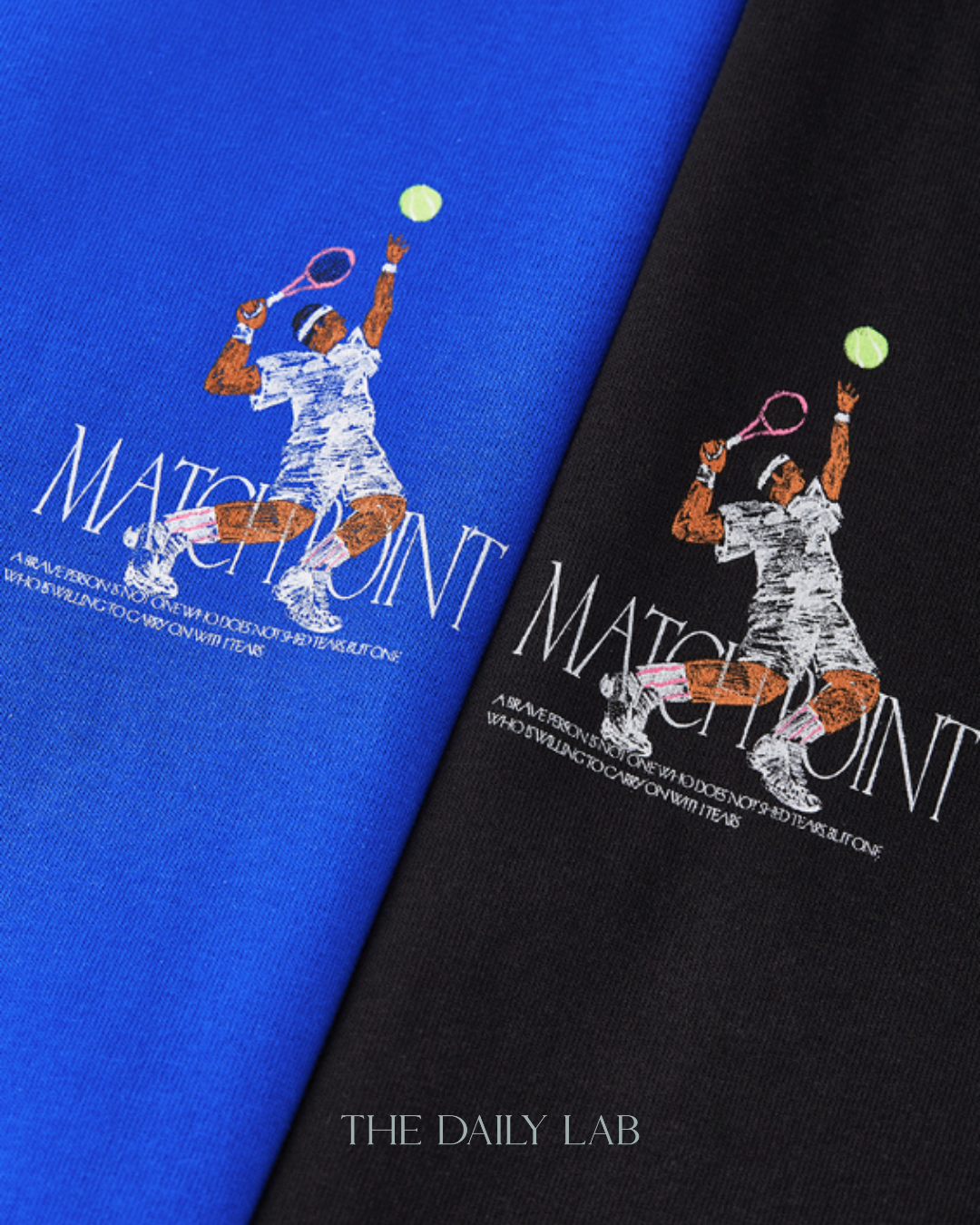 MATCHPOINT Graphic Tee in Blue