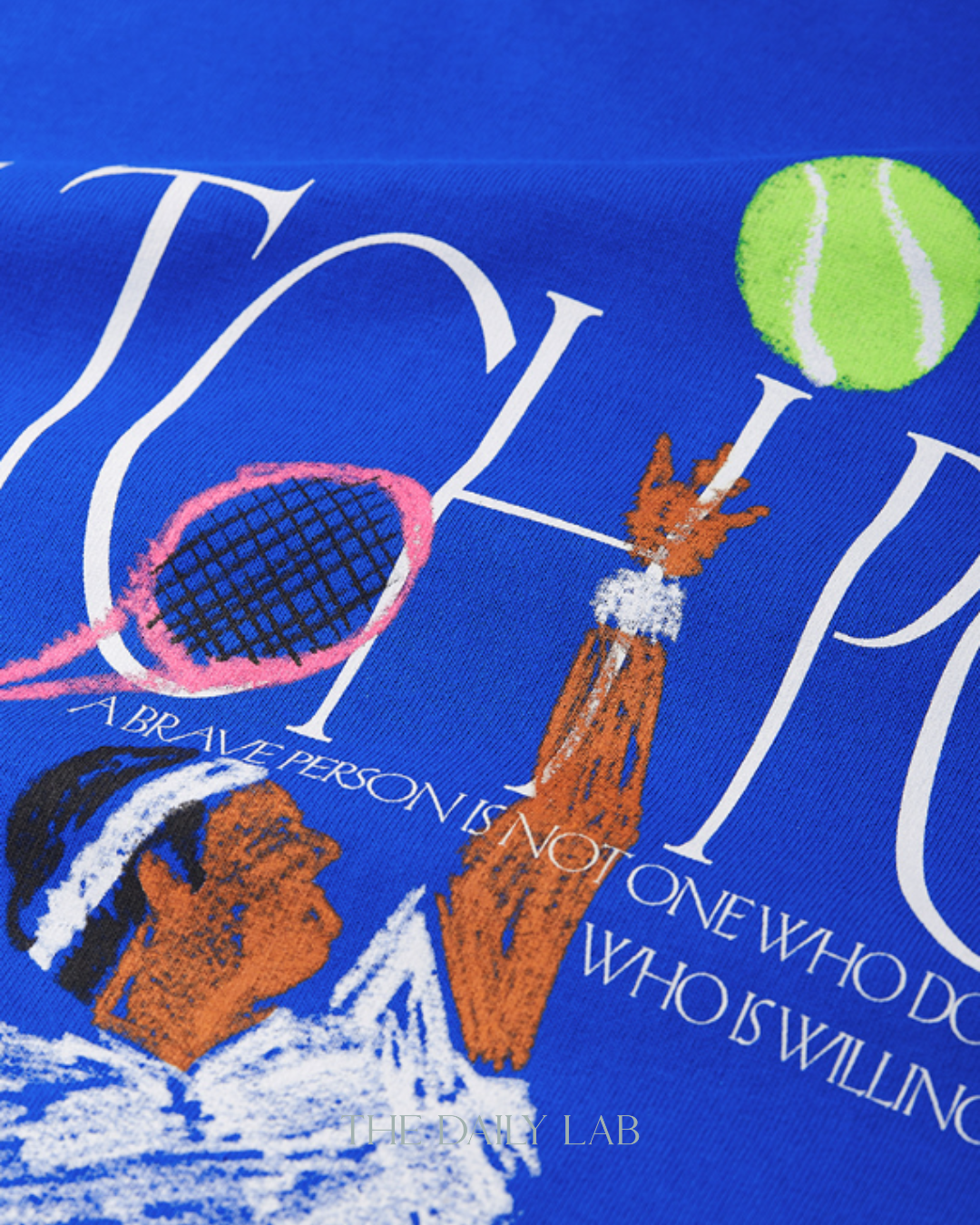 MATCHPOINT Graphic Tee in Blue