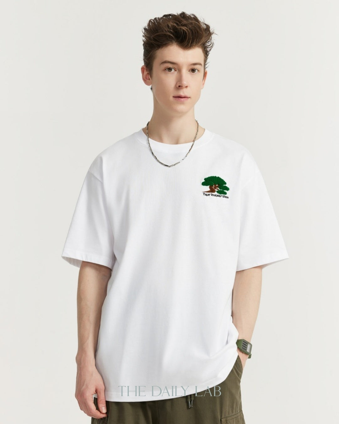 TREAT YOURSELF Tee in White