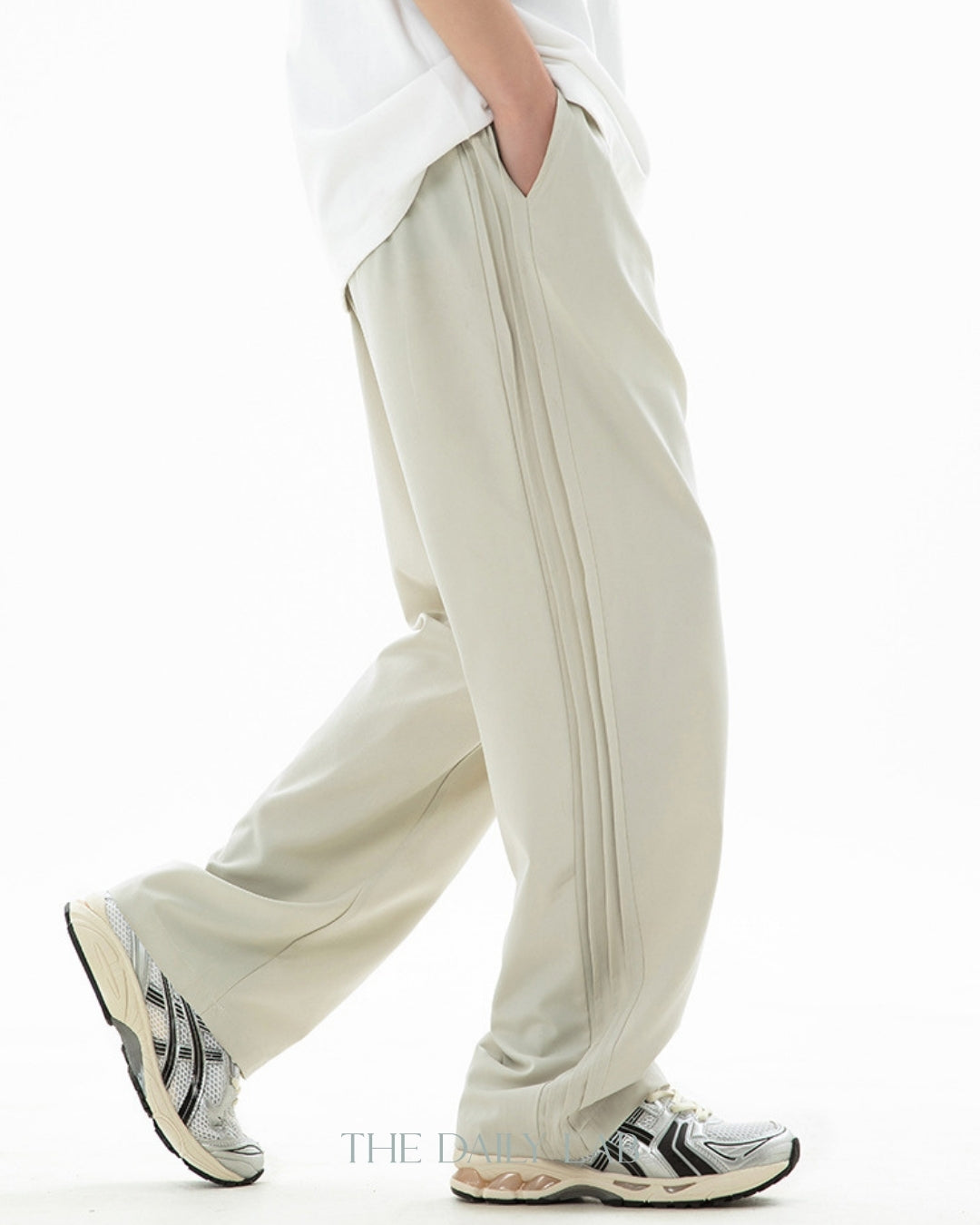 Breeze Cool Relaxed Fit Pants in Beige