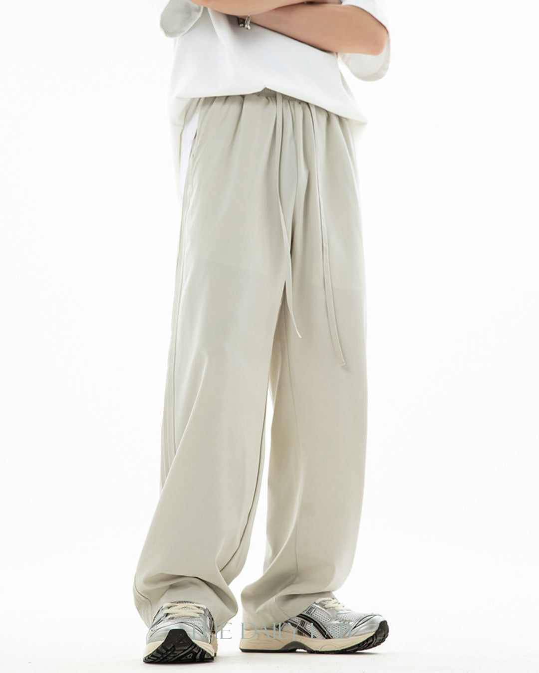 Breeze Cool Relaxed Fit Pants in Beige