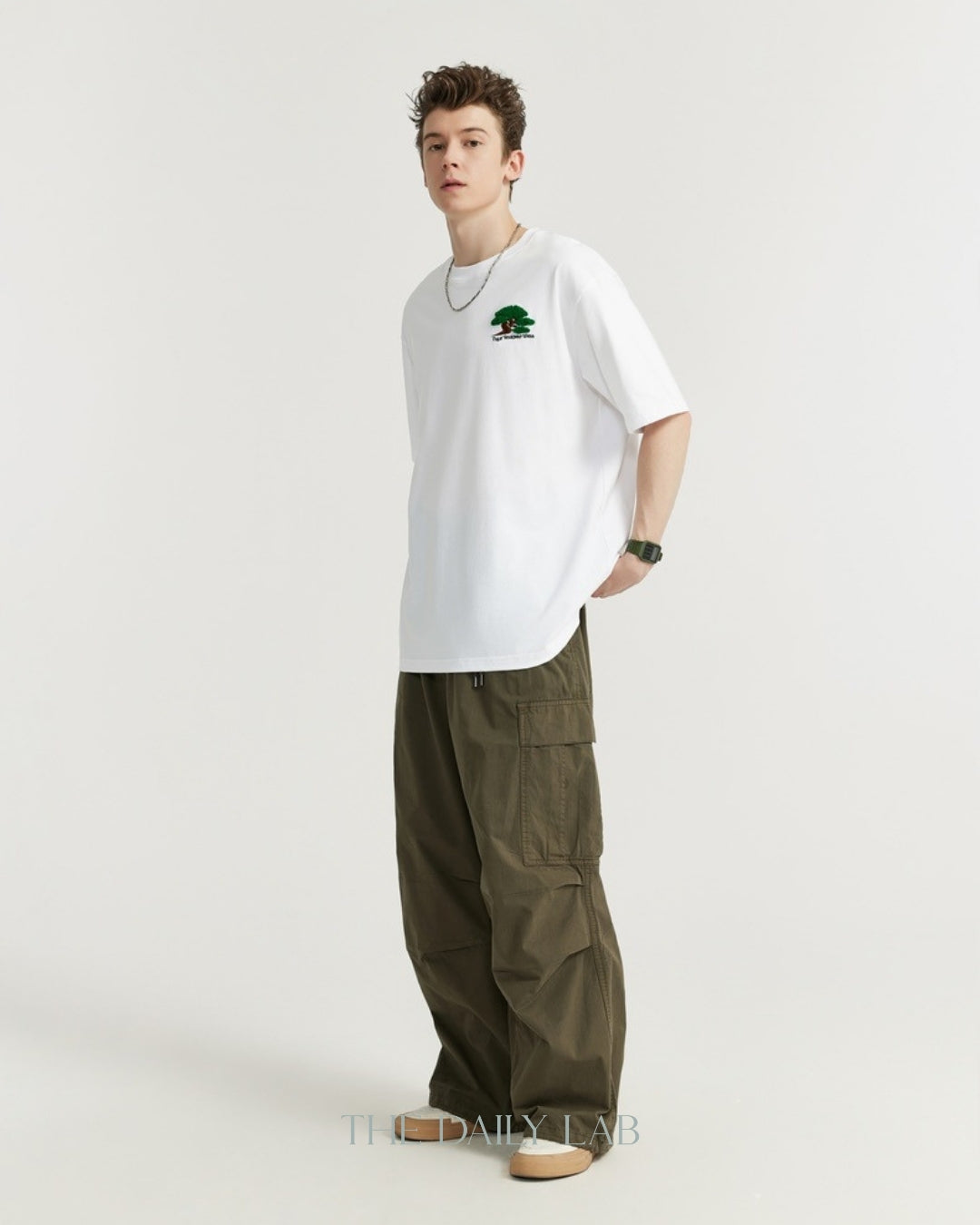 TREAT YOURSELF Tee in White