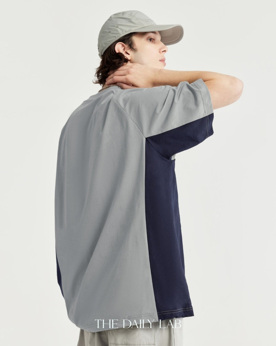 Troublemaker Loose Tee in Grey