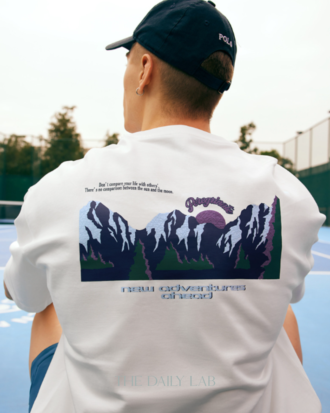 New Adventures Graphic Tee in White