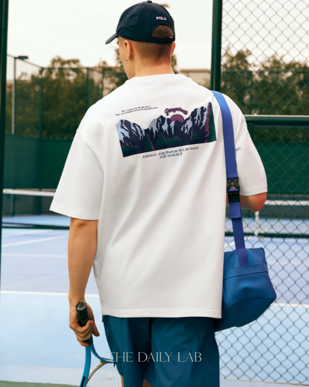 New Adventures Graphic Tee in White