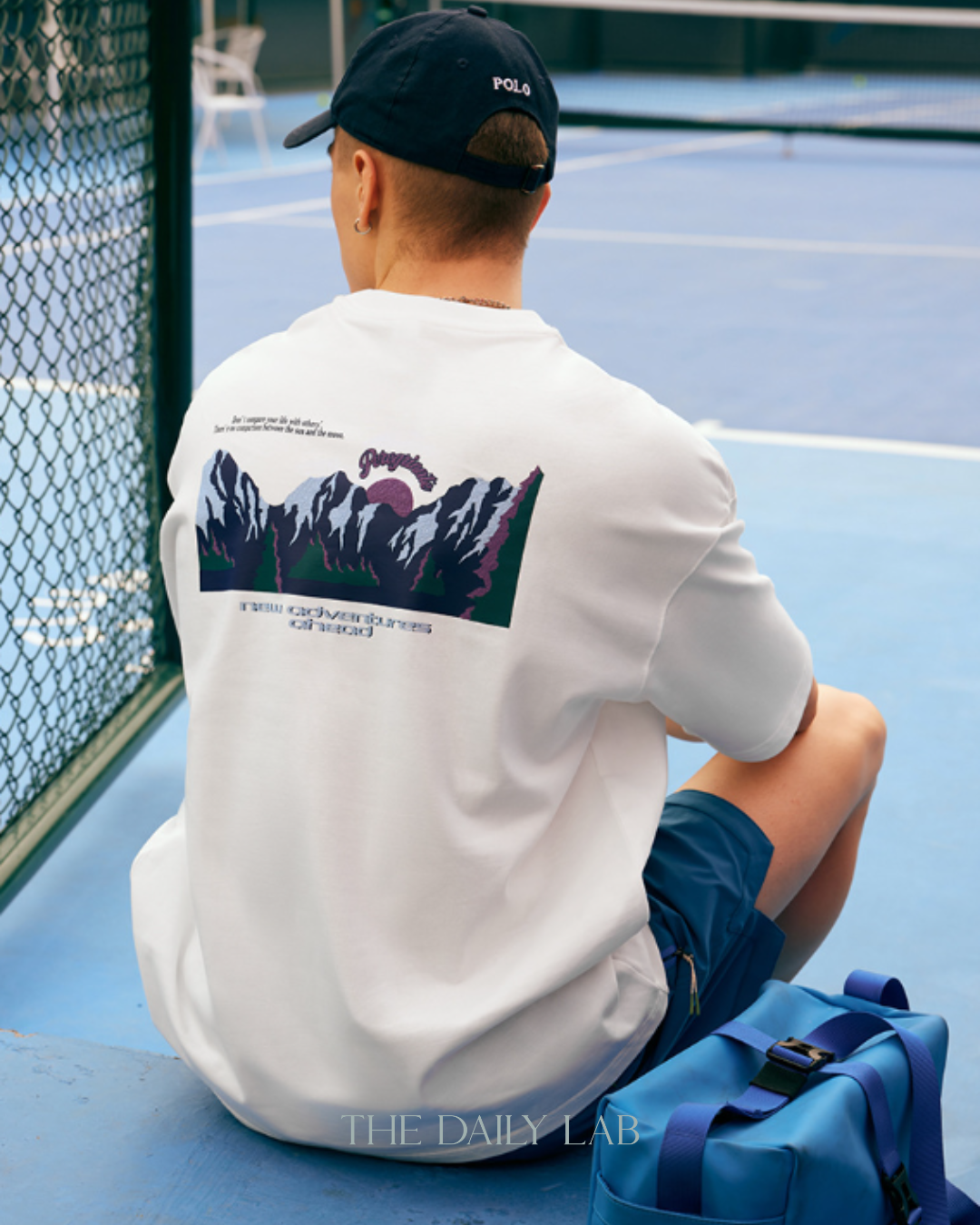 New Adventures Graphic Tee in White