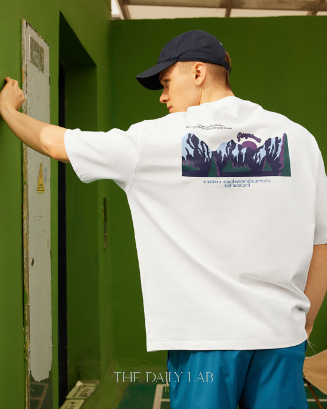New Adventures Graphic Tee in White