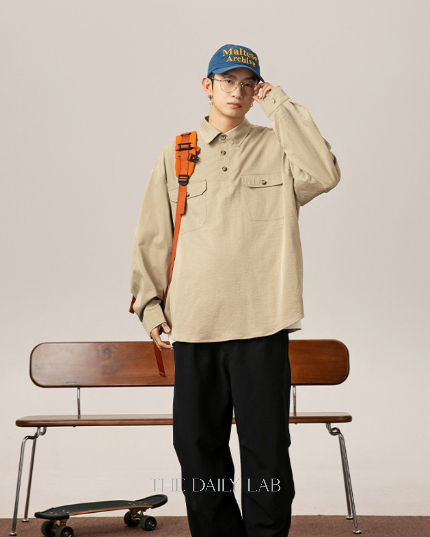 Vintage American Cargo Shirt in Khaki