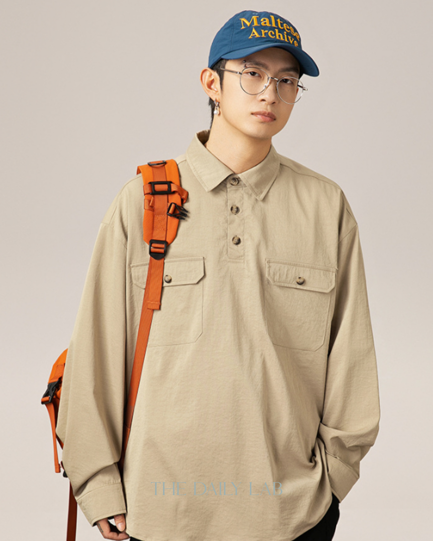 Vintage American Cargo Shirt in Khaki