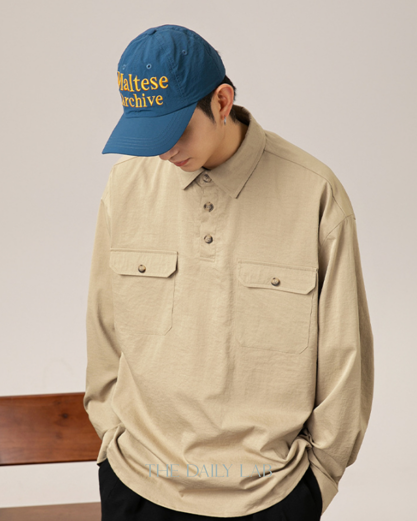 Vintage American Cargo Shirt in Khaki