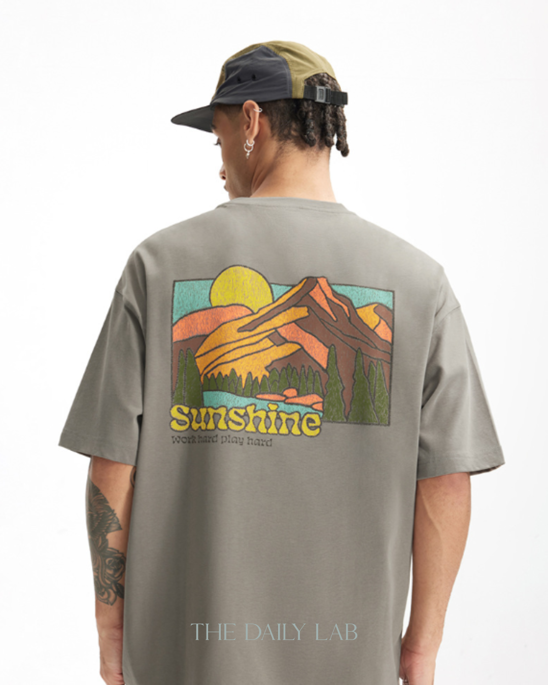 SUNSHINE Vintage Tee in Grey