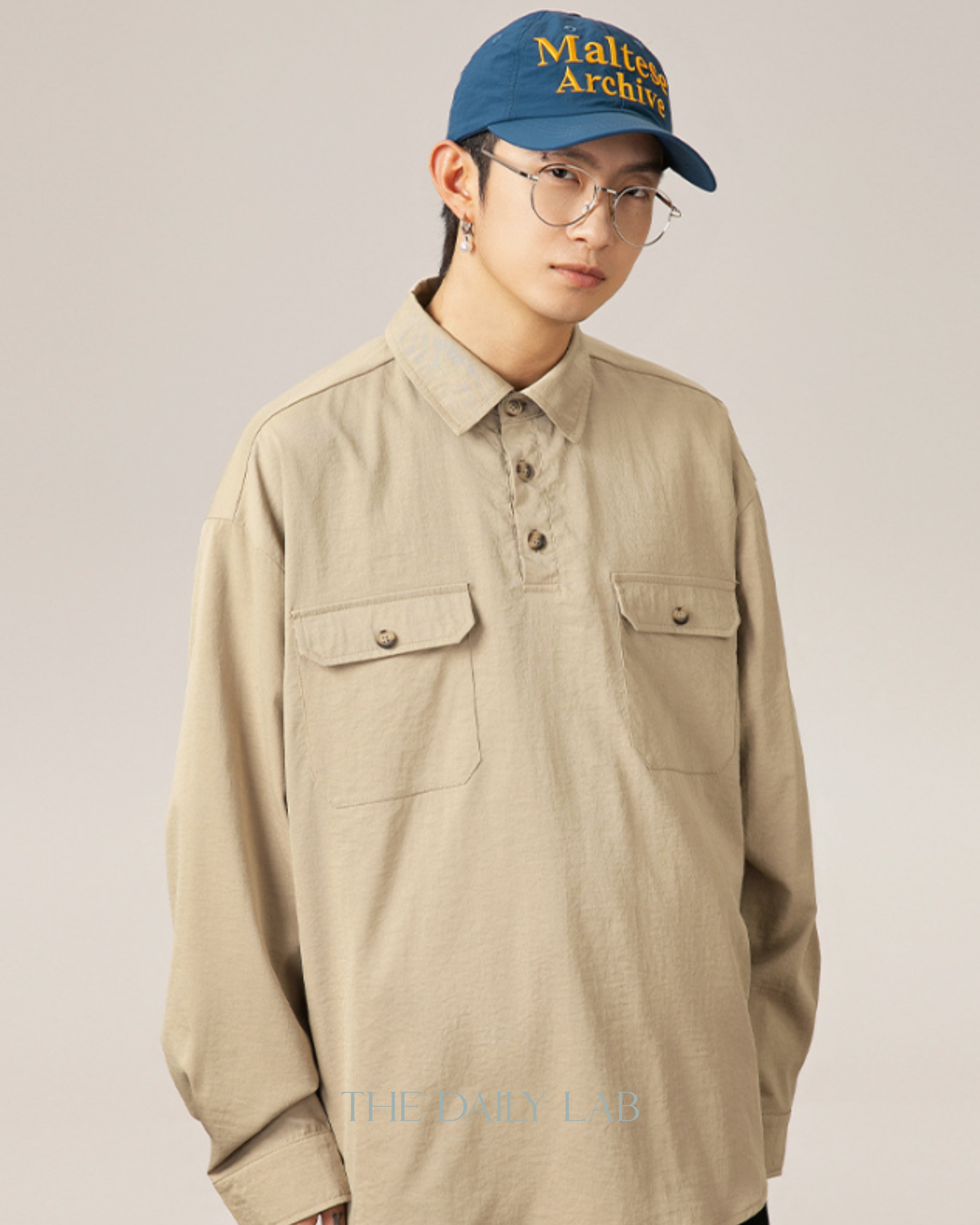Vintage American Cargo Shirt in Khaki