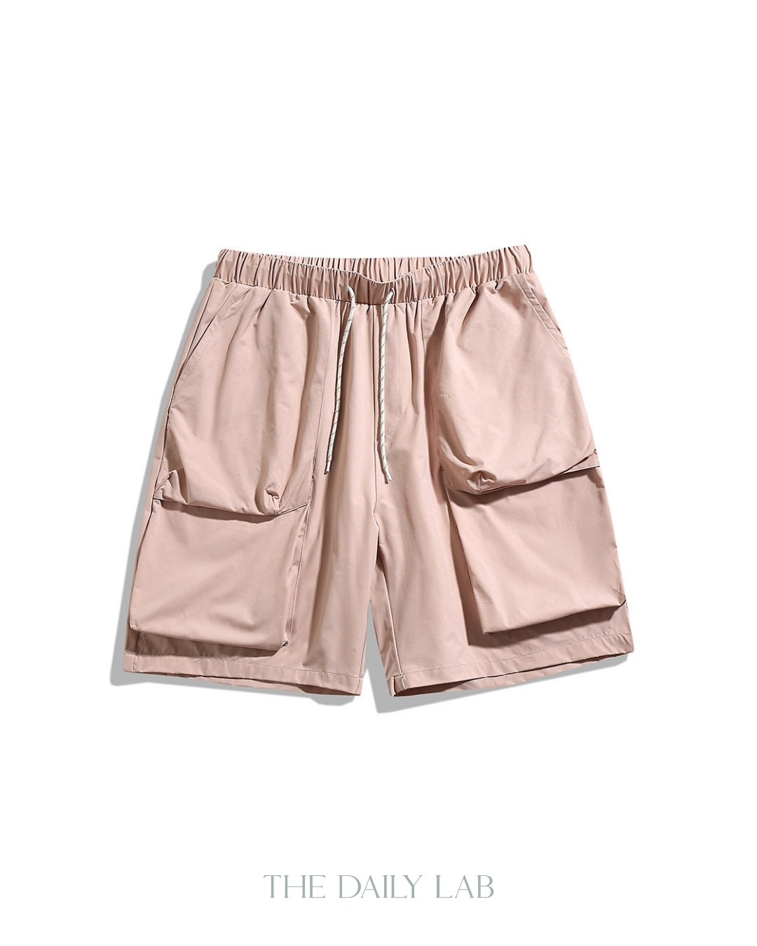 Large Pocket Cargo Shorts in Pink