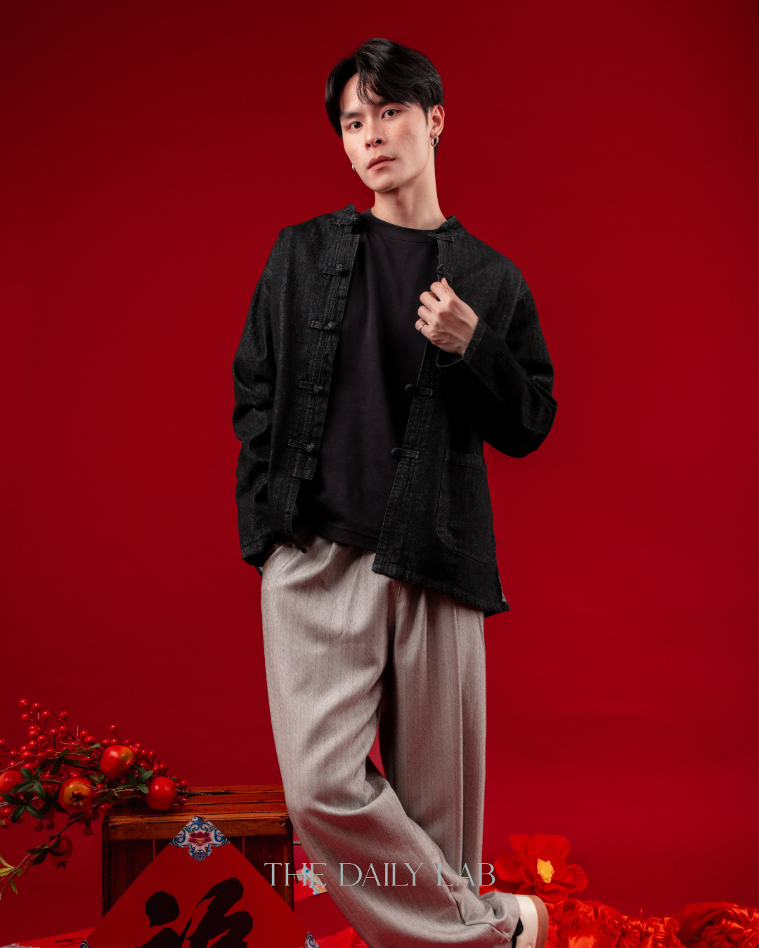 Denim Heritage Tang Jacket in Black