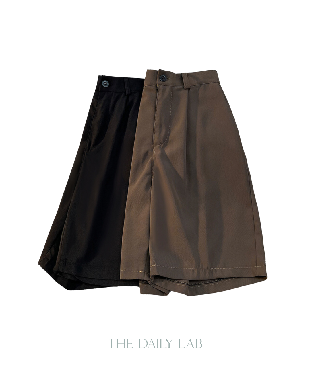 Buttoned Suit Shorts