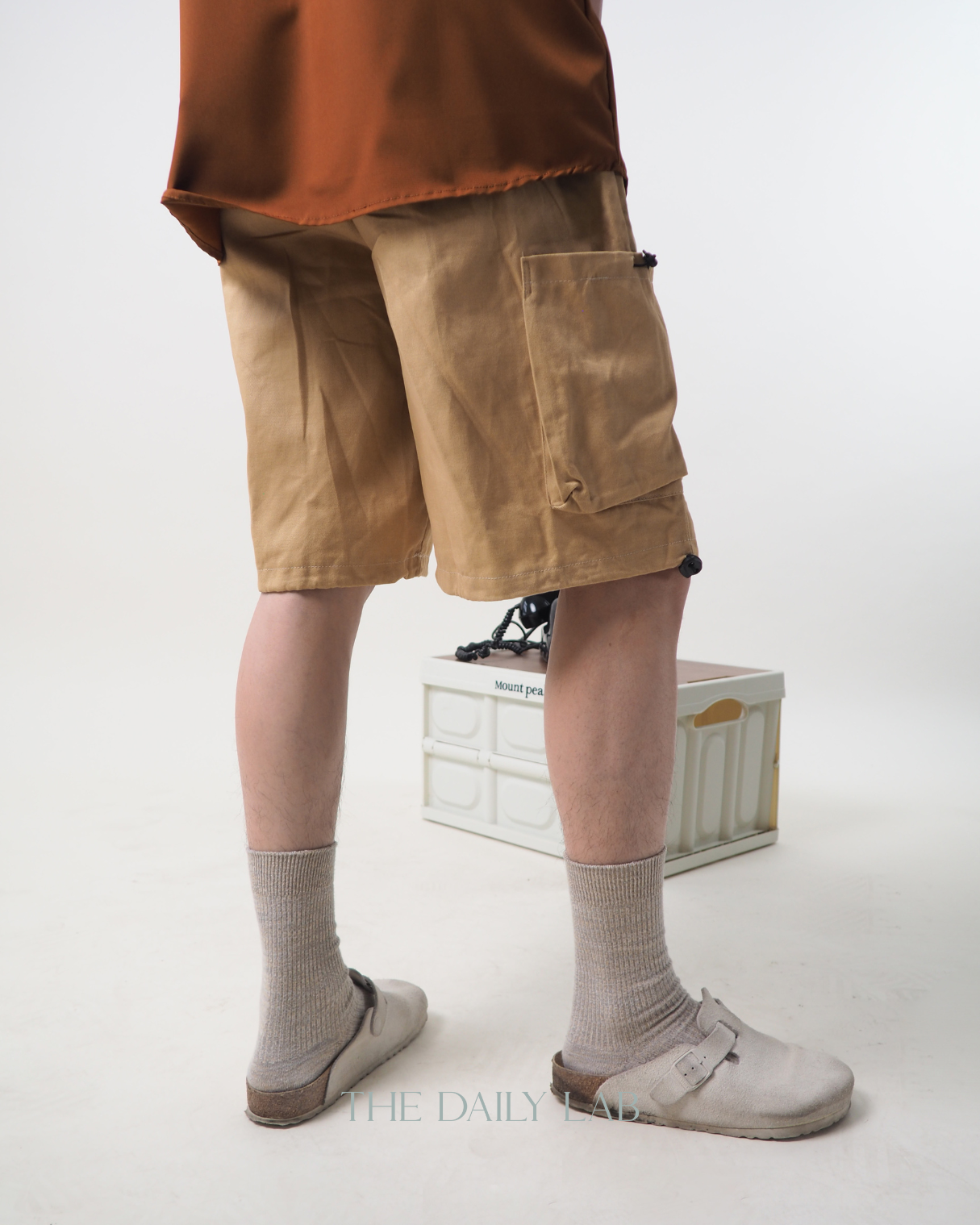 Cargo Pocketed Pants in Khaki