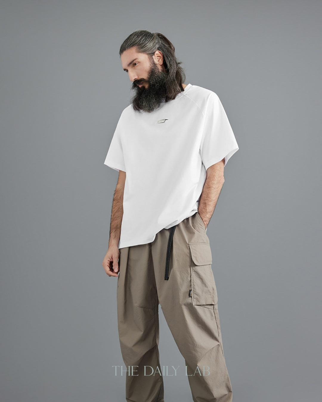 WAKE Polyester Tee in White