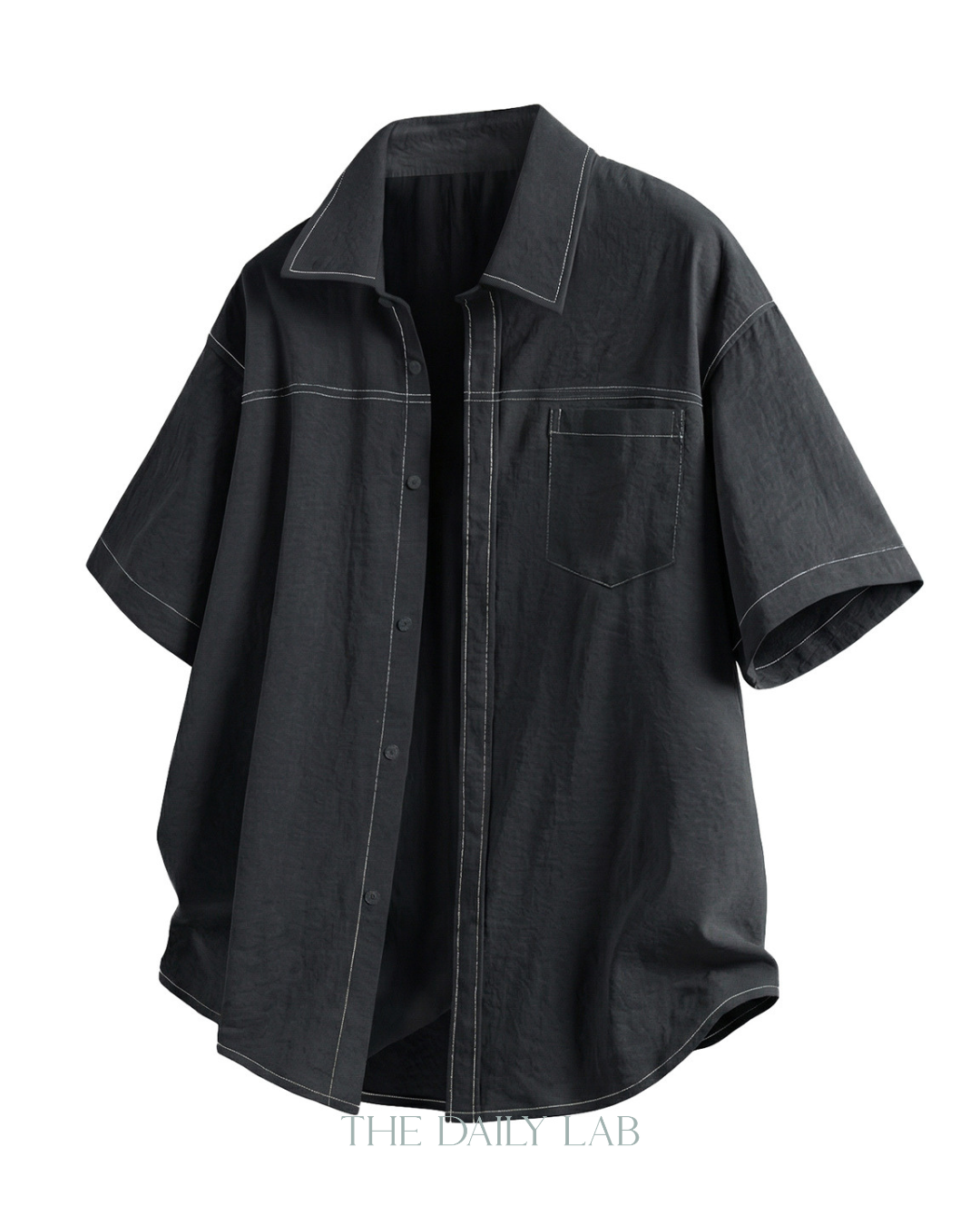 Heritage Stitch Shirt in Black