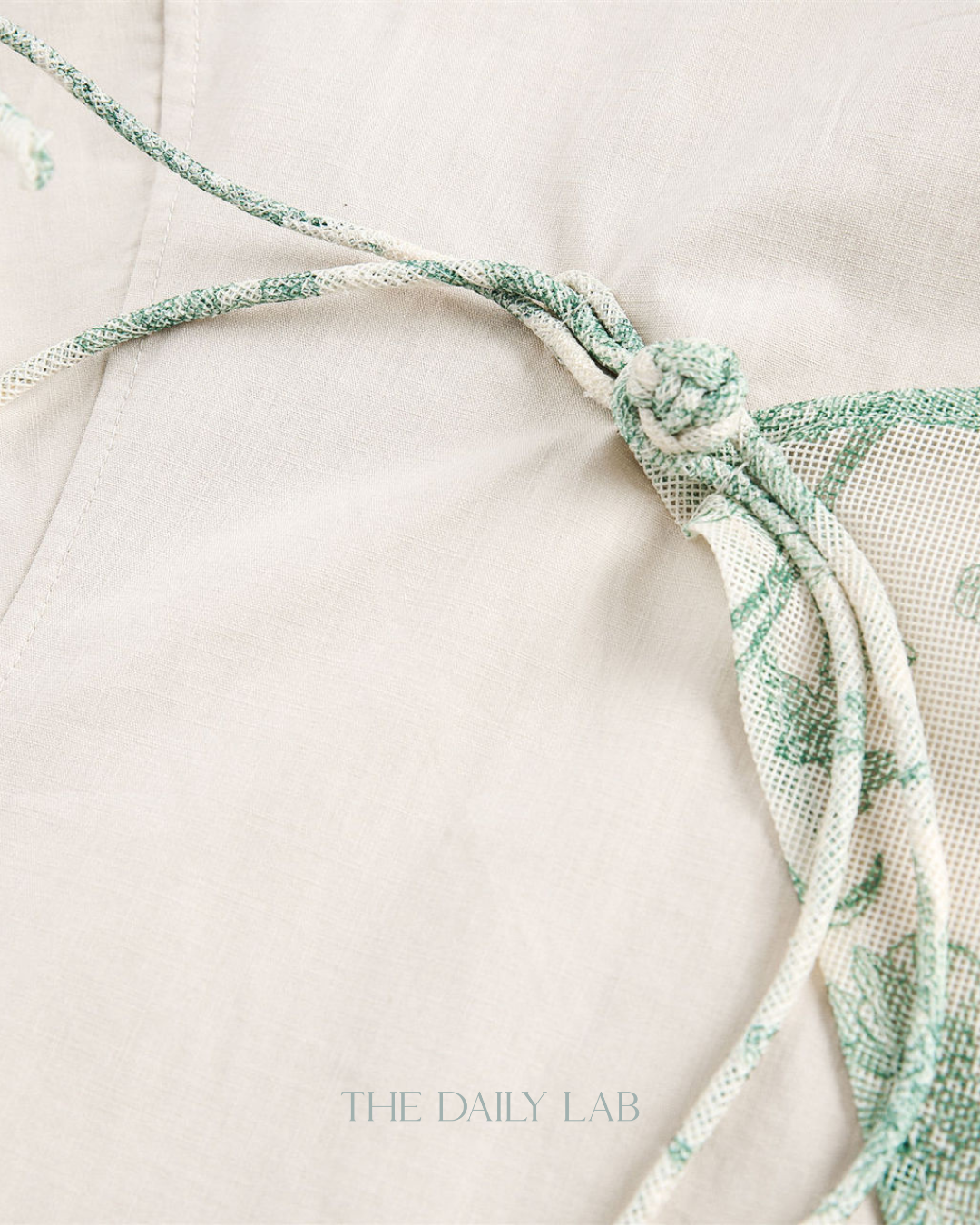 Vintage Tassel Patchwork Shirt