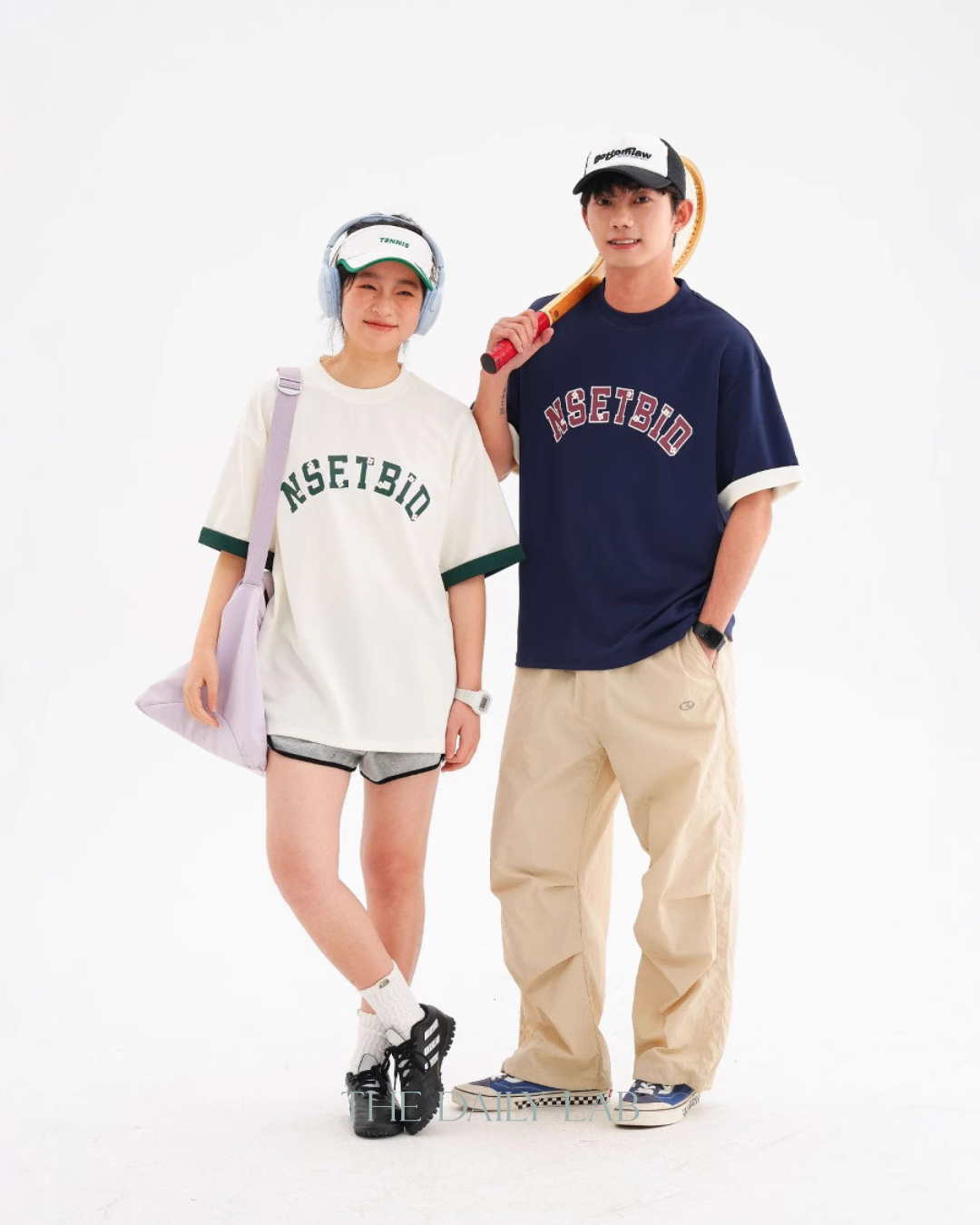 Vintage Japanese Style Short Sleeve Tee In Black