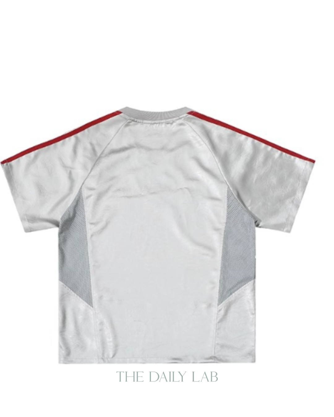 American Vintage Football Tee in Grey