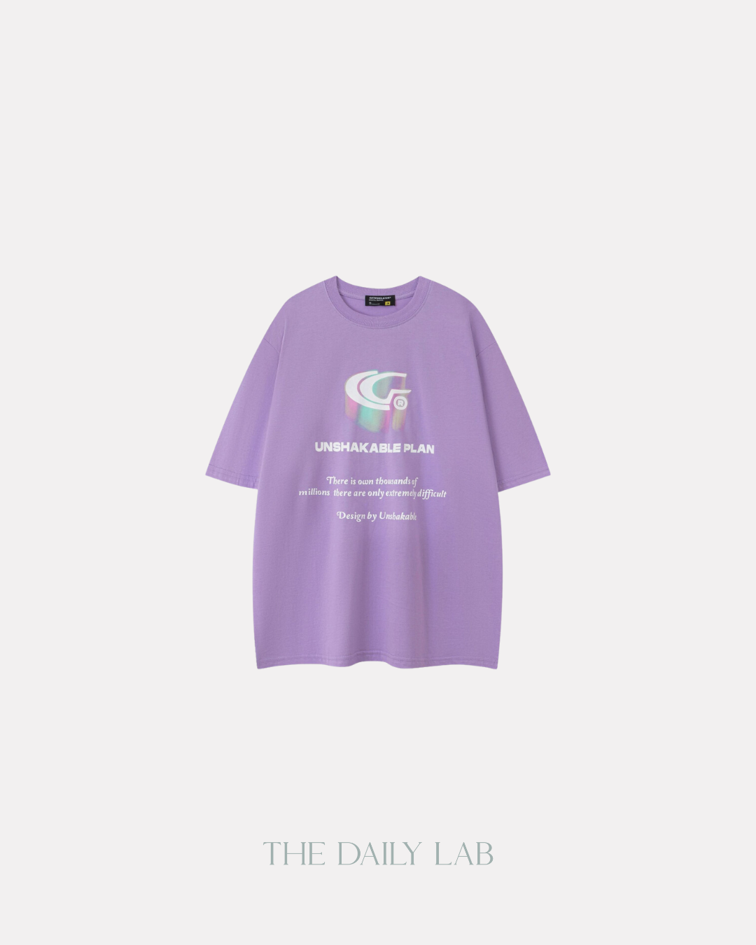 Unshakable Plan Oversized Tee