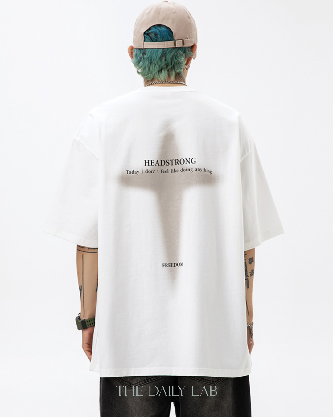 Headstrong Relaxed Tee in White