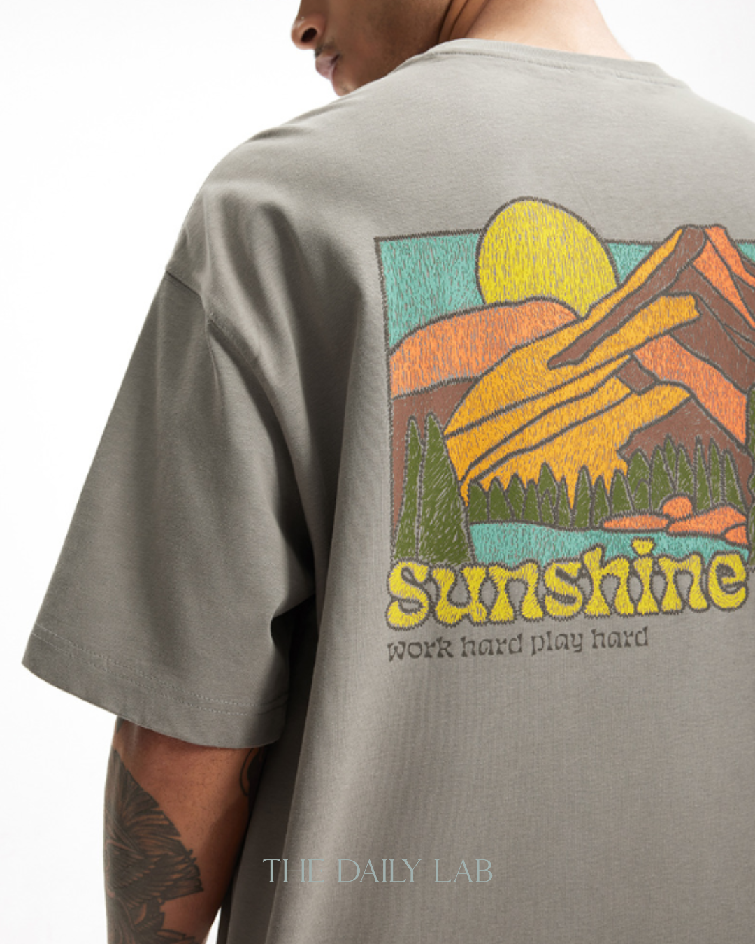 SUNSHINE Vintage Tee in Grey
