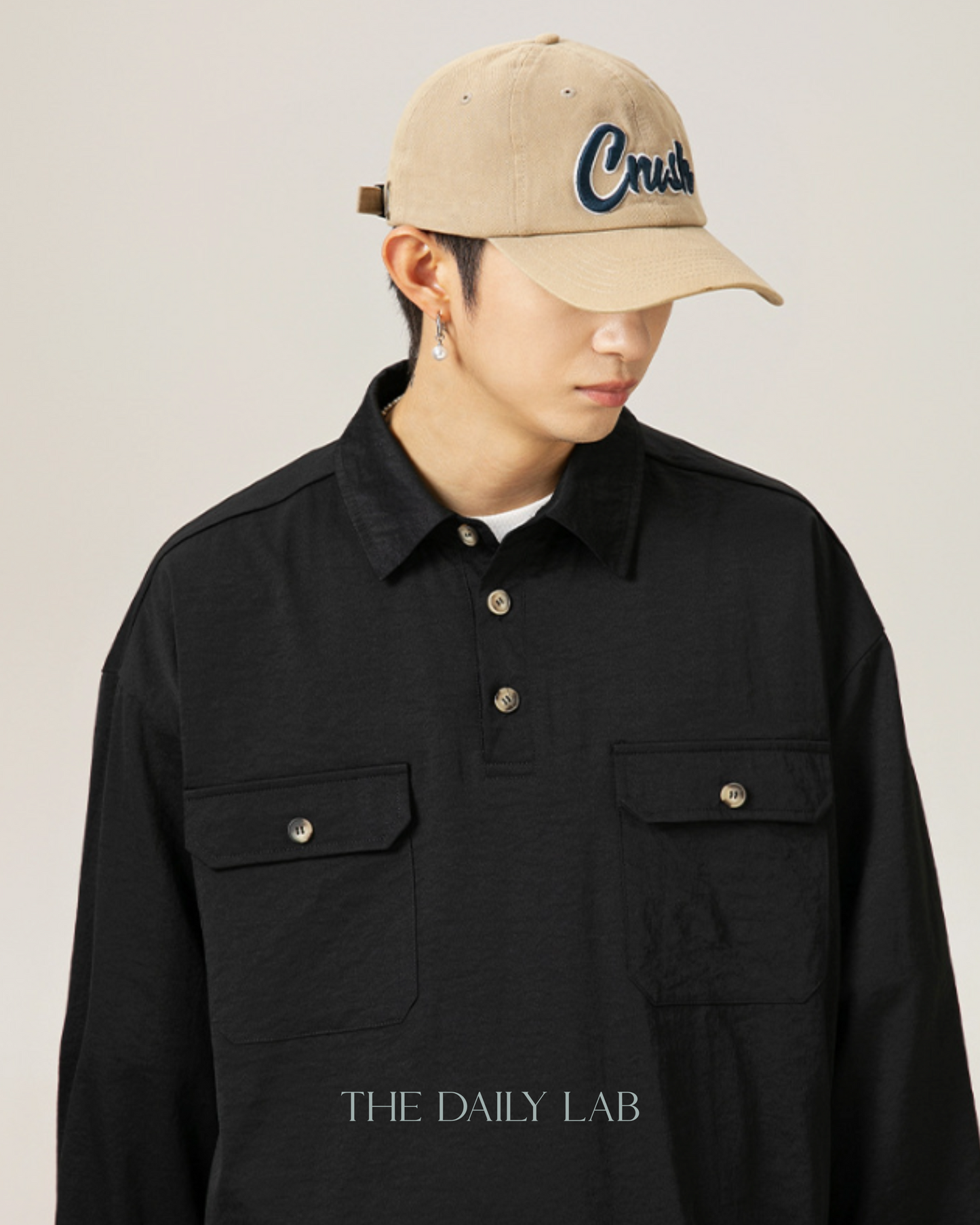 Vintage American Cargo Shirt in Black